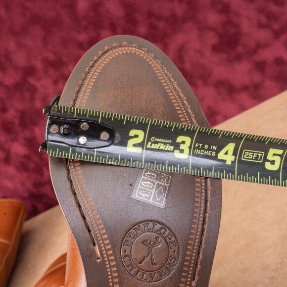 Penelope Chilvers Women Slad Tan Leather Riding Knee Boots sz 7US EUR38 - Picture 6 of 10